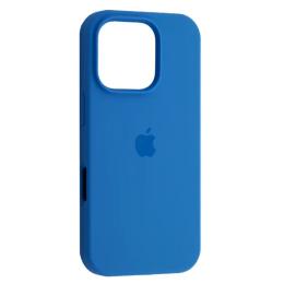 Чохол-накладка Infinity Silicone Case Full для iPhone 16 Pro Max (sc) New Lake Blue