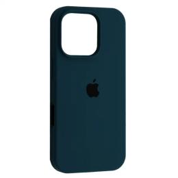 Чохол-накладка Infinity Silicone Case Full для iPhone 16 Pro Max (sc) Abyss Blue