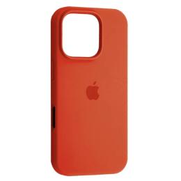 Чохол-накладка Infinity Silicone Case Full для iPhone 16 Pro Max (sc) Kumquat