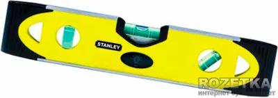 Рівень будівельний Stanley Torpedo 250 мм з магнітами (0-43-511)
