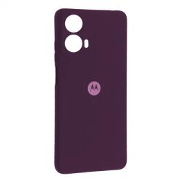 Чохол-накладка Infinity Silicone Case Full для Motorola G24 4G Grape