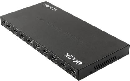 Сплітер PowerPlant HDMI 1x8 V2.0, 3D, 4K (CA912490)