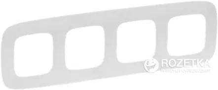 Рамка для вимикачів Legrand Valena Allure 754304 White 4 поста