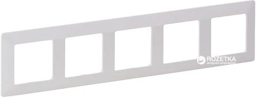 Рамка для вимикачів Legrand Valena Life 754005 White 5 постів
