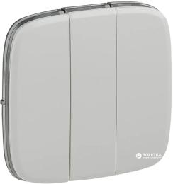 Клавіша для вимикача Legrand Valena Allure 755035 White 3-клавішного