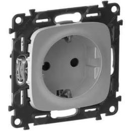 Розетка Legrand Valena ALLURE 2К+З штор.