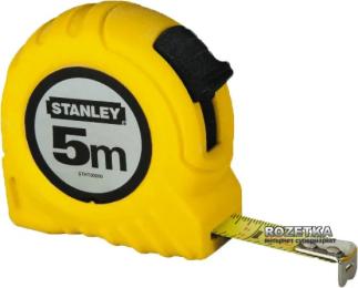 Рулетка Stanley 0-30-497 вимірювальна 5 м х 19 мм