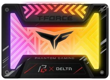 Внутрішній SSD диск Team T-Force Delta Phantom Gaming RGB (T253PG250G3C313) 250GB