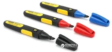 Набір маркерів Stanley FatMax плоских 3 шт. (0-47-315)