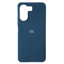 Чохол-накладка Infinity Silicone Case Full для Xiaomi Redmi 13C/Poco C65 Navy Blue