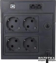 Джерело безперебійного живлення PowerCom RPT-1025AP Schuko