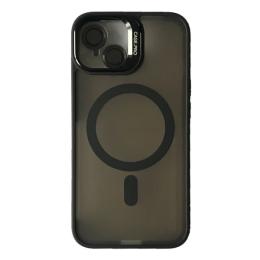 Чохол-накладка Infinity CASE PRO MATTE FORTABLE CAMERA LENS MAGSAFE for iPhone 16 Plus Black