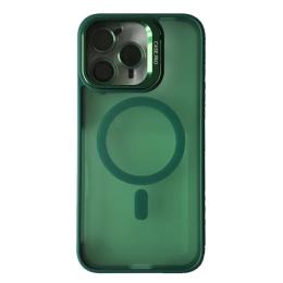 Чохол-накладка Infinity CASE PRO MATTE FORTABLE CAMERA LENS MAGSAFE for iPhone 16 Pro Dark Green