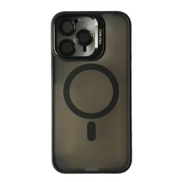 Чохол-накладка Infinity CASE PRO MATTE FORTABLE CAMERA LENS MAGSAFE for iPhone 16 Pro Max Black