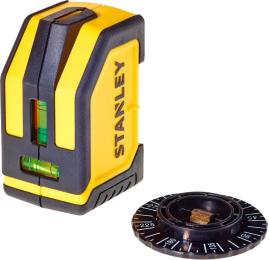 Нівелір Stanley STHT1-77148 лазерний будівник площин з двома колбами