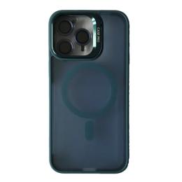 Чохол-накладка Infinity CASE PRO MATTE FORTABLE CAMERA LENS MAGSAFE for iPhone 16 Pro Max Dark Blue