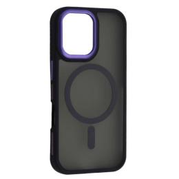 Чохол-накладка Infinity NEW MATTE MAGSAFE для iPhone 16 Pro Deep Purple