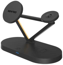 Бездротовий зарядний пристрій Senteo D1 5in1 45W Black