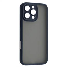 Чохол-накладка Rock Guard Touch Series Protection (Anti-drop Lens) for iPhone 16 Pro Blue