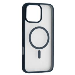 Чохол-накладка Rock Guard Series Protection case with Magnetic for iPhone 16 Pro Blue