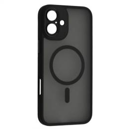 Чохол-накладка Rock Guard Touch Series with Magnetic (Anti-drop Lens) for iPhone 16 Plus Black