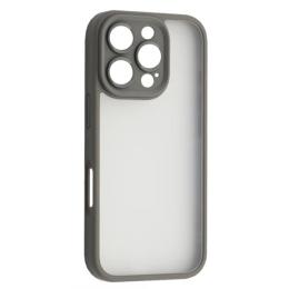 Чохол-накладка Rock Guard Touch Series Protection (Anti-drop Lens) for iPhone 16 Pro Gray