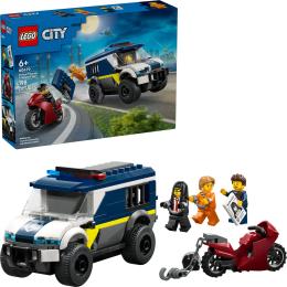 Конструктор LEGO (60479) City Поліцейський фургон для перевезення вязнів