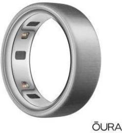 Смарт-кільце Oura Ring 4 Brushed Silver Size 8 (JZ90-54220-08)