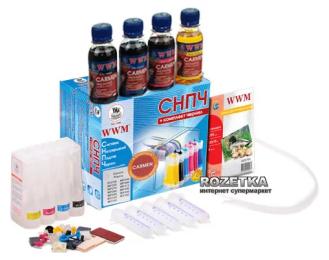 Система БПЧ WWM IS.0117U для Canon Pixma MP140/MP190/MX210/MX300 + чорнила