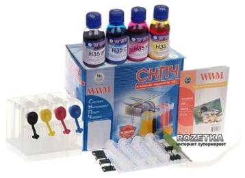 Система БПЧ WWM IS.0409 для HP + чорнила H35