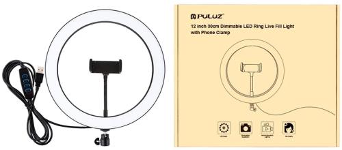 Кільцева лампа Puluz PU407 11.8