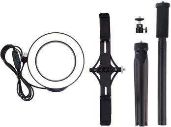 Кільцева лампа Puluz PKT3038 6.2 + штатив