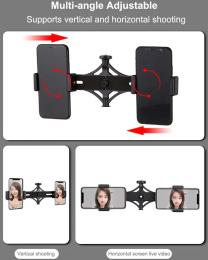 Кільцева лампа Puluz PKT3037 6.2 + штатив 70 см