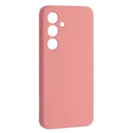 Чохол-накладка Infinity Silicone Case luxury для Samsung S23 FE Light Pink