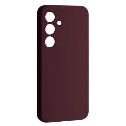 Чохол-накладка Infinity Silicone Case luxury для Samsung S23 FE Marsala