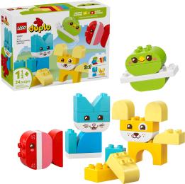 Конструктор LEGO (10477-) DUPLO My First Чарівні творчі домашні улюбленці 3 в 1
