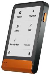 Криптогаманець Ledger Flex Black Orange