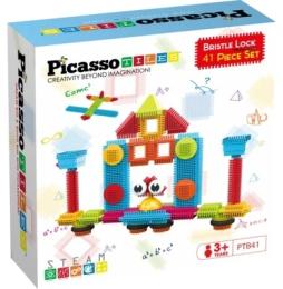 Конструктор Picasso Tiles Hedgehog Building Blocks Set 41 деталь (PTB41)