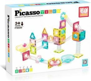 Конструктор Picasso Tiles Mini Diamond Marble Run Track Set 60 деталей (PTMG60)
