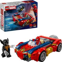 Конструктор LEGO (76336) Super Heroes Автомобіль Людини-павука vs. Отруєний Росомаха