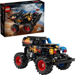 Конструктор LEGO (42219) Technic Monster Jam Grave Digger Вогонь і лід