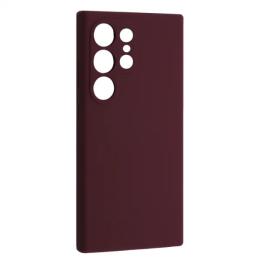 Чохол-накладка Infinity Silicone Case luxury для Samsung S24 Ultra Marsala