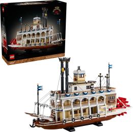Конструктор LEGO (21356) Ideas Річковий пароплав
