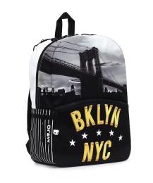 Рюкзак Mojo Бруклін-Нью Йорк Black White (KZ9984026)