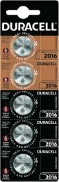Батарейка Duracell CR2016 5шт