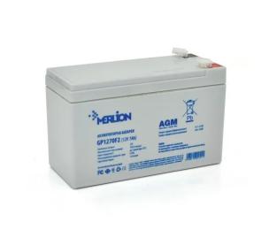Акумулятор для ДБЖ Merlion 7 Ah, 12 В White (GP1270F2) AGM гелевий Q10
