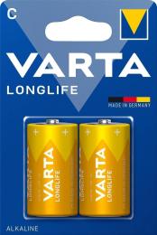 Батарейка Varta Longlife C LR14 2шт (04114101422)