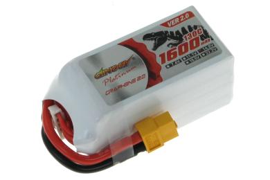 Акумулятор до радіокерованої моделі Dinogy DLC-4S1600XTPV2-XT PLATINUM G2.0 Li-Pol 1600 мАг 14.8 В