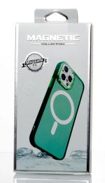 Чохол-накладка Infinity MagSafe MATTE для iPhone 15 Plus Green