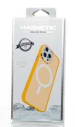 Чохол-накладка Infinity MagSafe MATTE для iPhone 15 Plus Orange